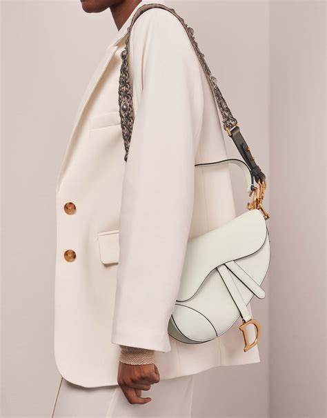 dior saddle bag long strap|dior bag with thick strap.